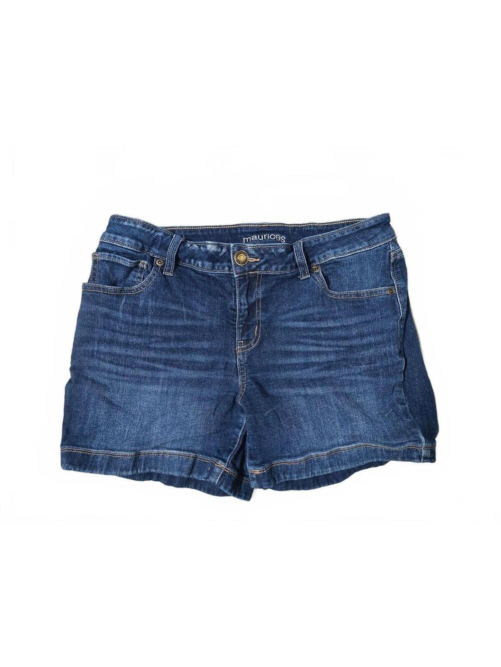 Maurices women’s denim shorts dark wash size 10